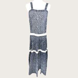 Lemlem NWT The Lula Black and White Patterned maxi‎  Dress